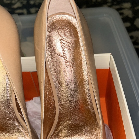 Anthropologie Ms Albright tan heels - Picture 5 of 14